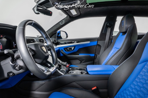 Used-2021-Lamborghini-Urus-Rare-spec-One-owner-Ad-personam-Blu-Eleos-over-Blu-Amon-Loaded