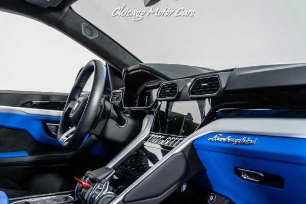 Used-2021-Lamborghini-Urus-Rare-spec-One-owner-Ad-personam-Blu-Eleos-over-Blu-Amon-Loaded