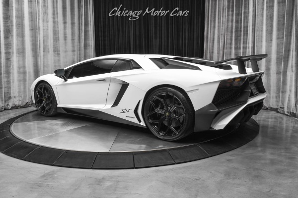 Used 2016 Lamborghini Aventador SV Coupe LP750-4 Only 7K Miles! Serviced! FULL PPF! Novitec Wheels! for sale Sold at Chicago Motor Cars in West Chicago IL 60185 3