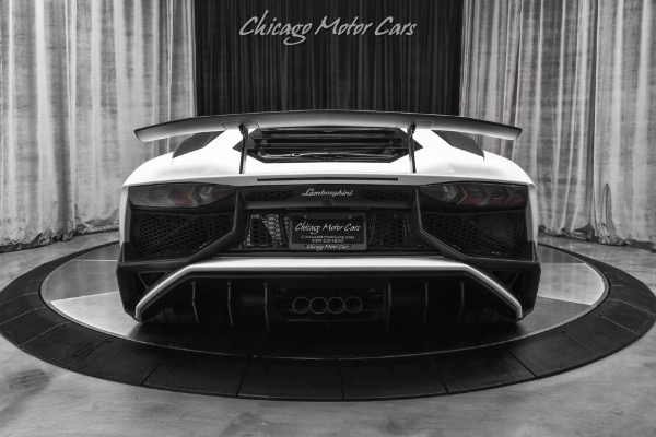 Used 2016 Lamborghini Aventador SV Coupe LP750-4 Only 7K Miles! Serviced! FULL PPF! Novitec Wheels! for sale Sold at Chicago Motor Cars in West Chicago IL 60185 4
