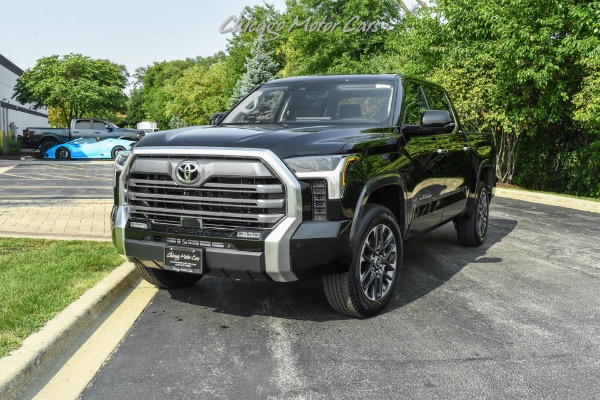 Used 2022 Toyota Tundra Limited 4X4 Crewmax Pickup ONLY 295 Miles! Pano Roof! Limited Power Pkg! for sale Sold at Chicago Motor Cars in West Chicago IL 60185 2
