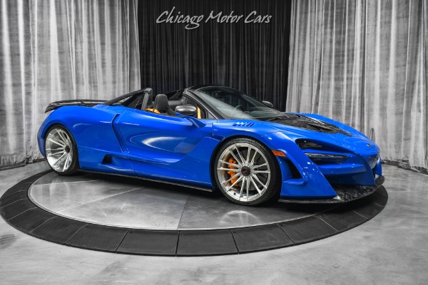 Used 2021 McLaren 720S Spider Performance Novitec N-Largo 1/1 Build! Forged Carbon! VOSSEN WHEELS! for sale Sold at Chicago Motor Cars in West Chicago IL 60185 6