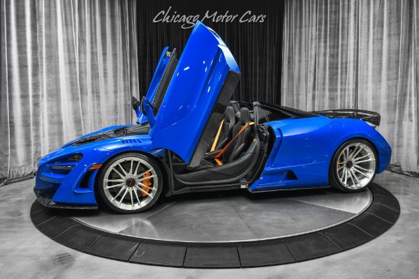 Used 2021 McLaren 720S Spider Performance Novitec N-Largo 1/1 Build! Forged Carbon! VOSSEN WHEELS! for sale Sold at Chicago Motor Cars in West Chicago IL 60185 1