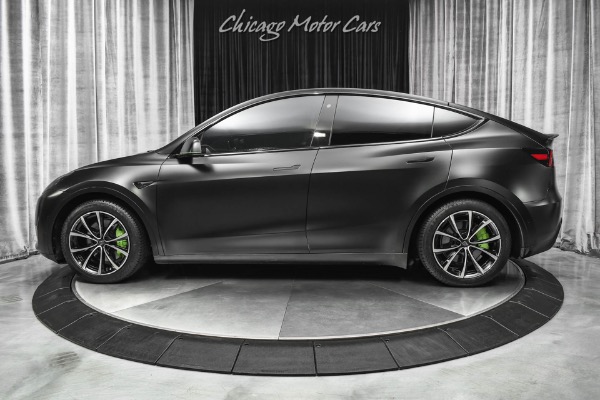 Used-2020-Tesla-Model-Y-Long-Range-AWD-SUV-FULL-Self-Driving-Matte-Black-Low-Miles-LOADED