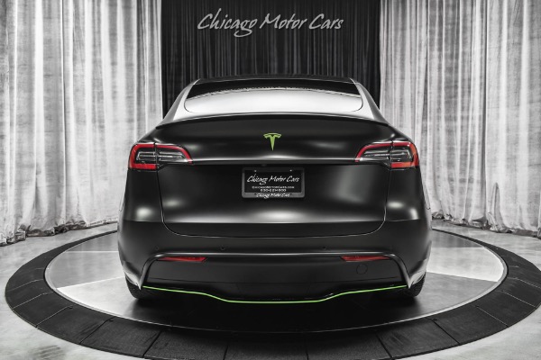 Used 2020 Tesla Model Y Long Range AWD SUV FULL Self Driving! Matte Black! Low Miles! LOADED for sale Sold at Chicago Motor Cars in West Chicago IL 60185 4