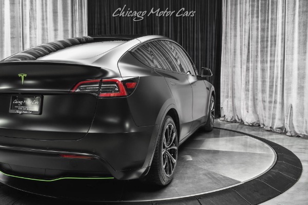 Used-2020-Tesla-Model-Y-Long-Range-AWD-SUV-FULL-Self-Driving-Matte-Black-Low-Miles-LOADED