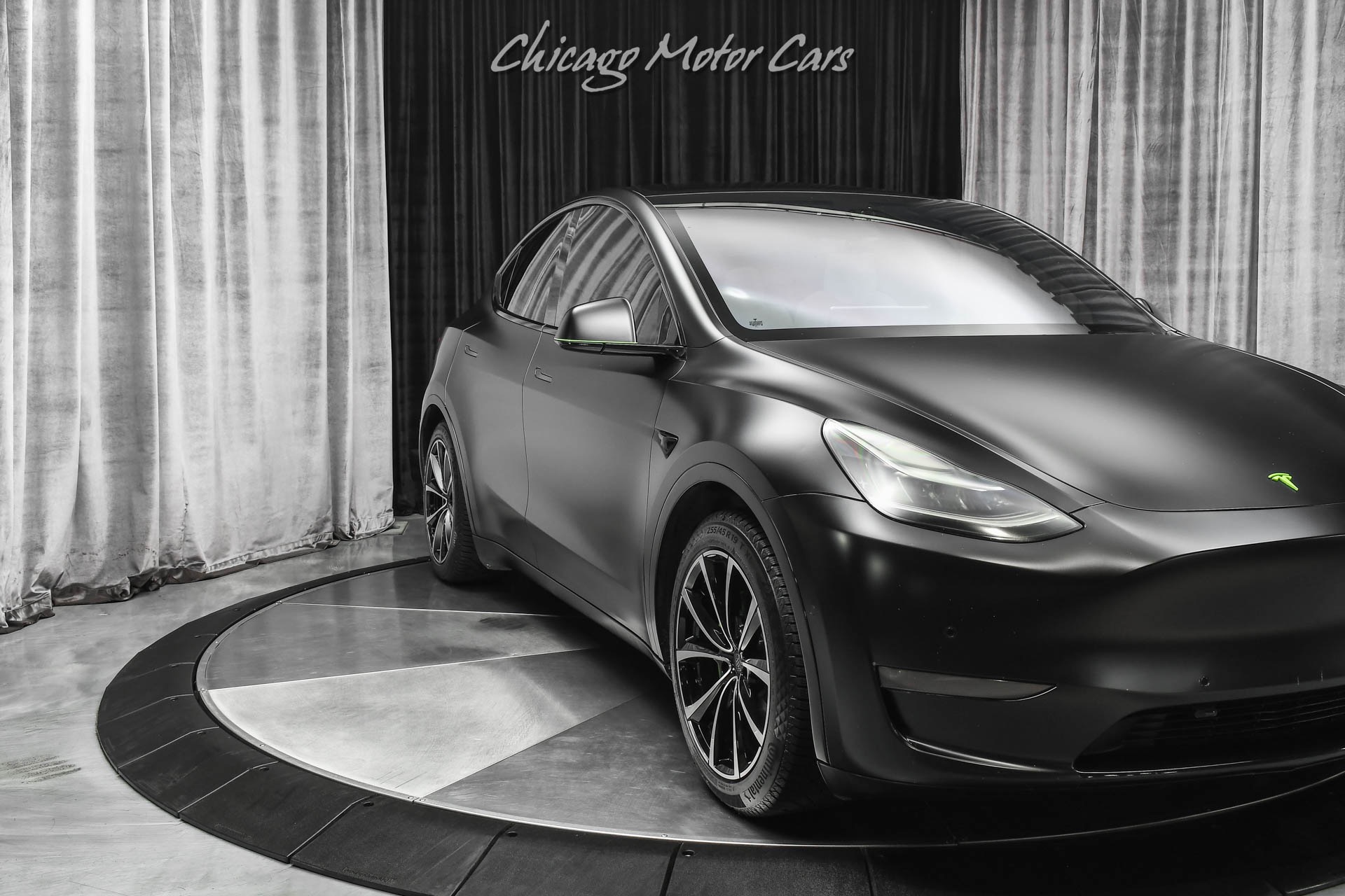 Used-2020-Tesla-Model-Y-Long-Range-AWD-SUV-FULL-Self-Driving-Matte-Black-Low-Miles-LOADED