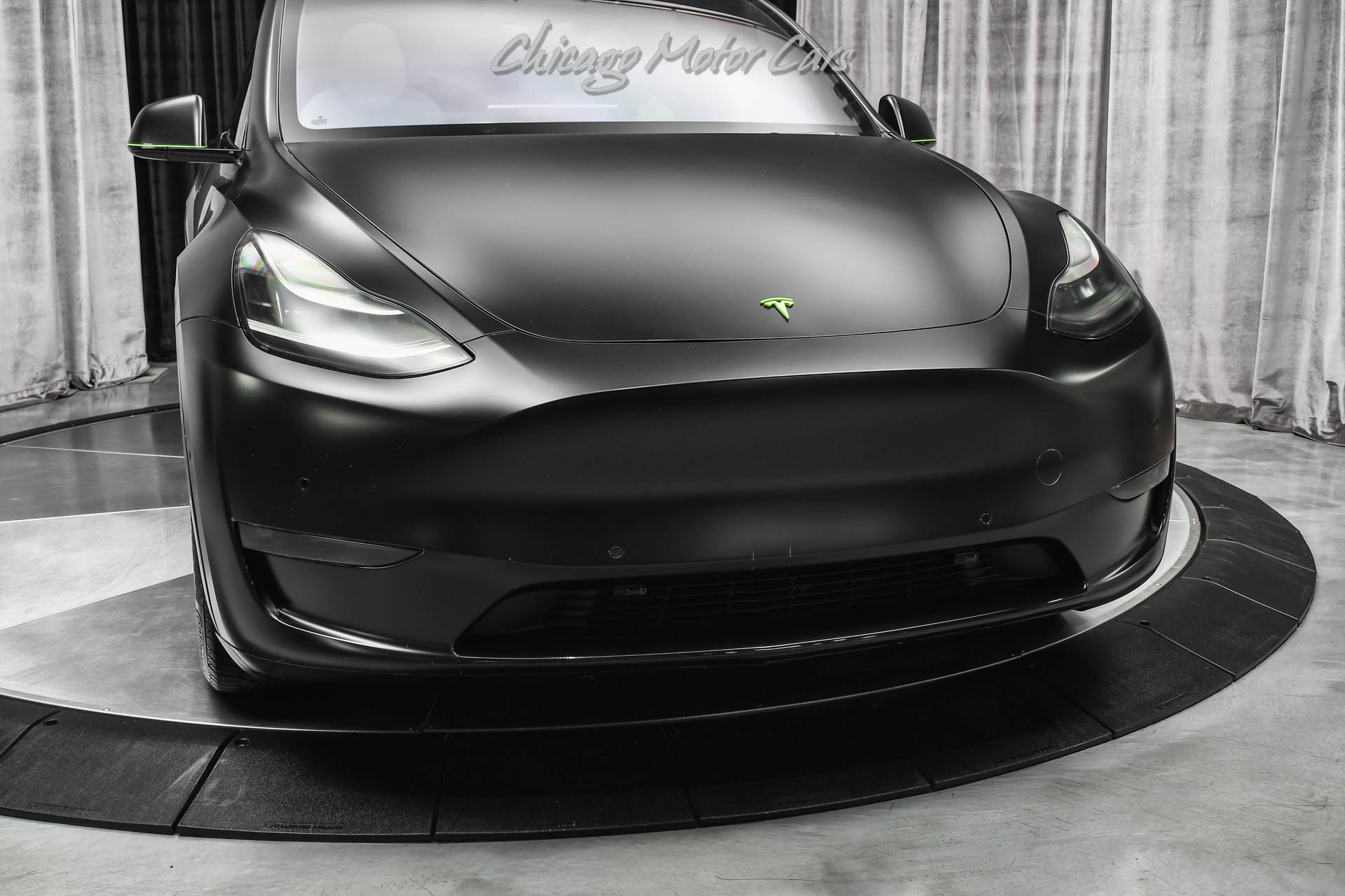 Used-2020-Tesla-Model-Y-Long-Range-AWD-SUV-FULL-Self-Driving-Matte-Black-Low-Miles-LOADED