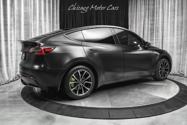 Used-2020-Tesla-Model-Y-Long-Range-AWD-SUV-FULL-Self-Driving-Matte-Black-Low-Miles-LOADED