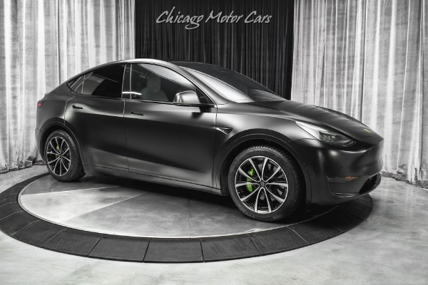Used 2020 Tesla Model Y Long Range AWD SUV FULL Self Driving! Matte Black! Low Miles! LOADED for sale Sold at Chicago Motor Cars in West Chicago IL 60185 6
