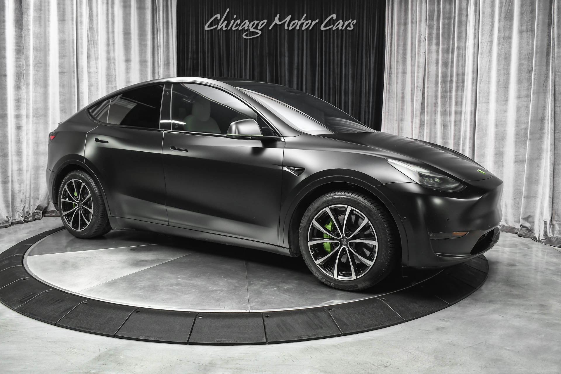 Used-2020-Tesla-Model-Y-Long-Range-AWD-SUV-FULL-Self-Driving-Matte-Black-Low-Miles-LOADED