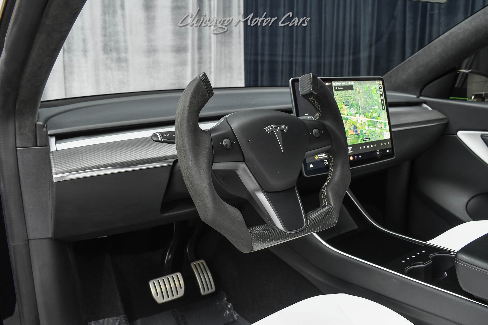 Used-2020-Tesla-Model-Y-Long-Range-AWD-SUV-FULL-Self-Driving-Matte-Black-Low-Miles-LOADED