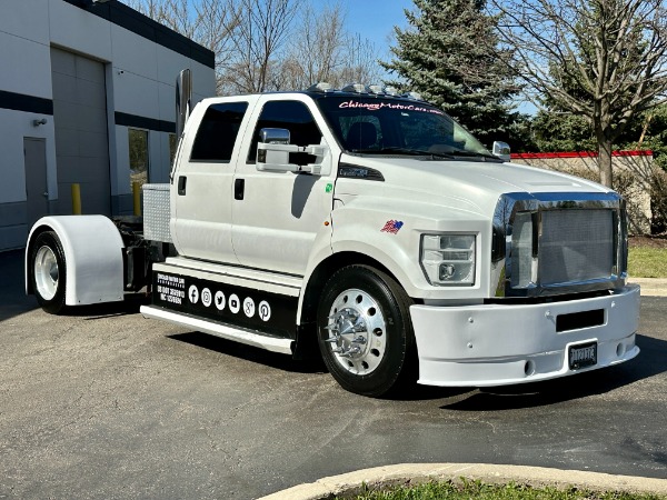 Used 2016 Ford F750 King Ranch Crew Cab Single Axle Hauler for sale Sold at Chicago Motor Cars in West Chicago IL 60185 2