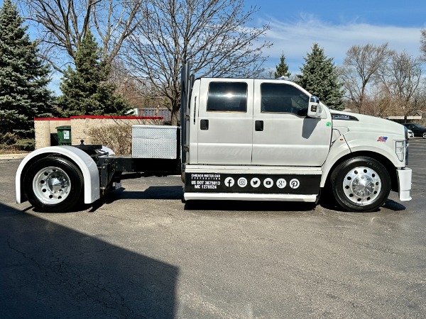 Used 2016 Ford F750 King Ranch Crew Cab Single Axle Hauler for sale Sold at Chicago Motor Cars in West Chicago IL 60185 3