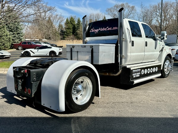 Used 2016 Ford F750 King Ranch Crew Cab Single Axle Hauler for sale Sold at Chicago Motor Cars in West Chicago IL 60185 4
