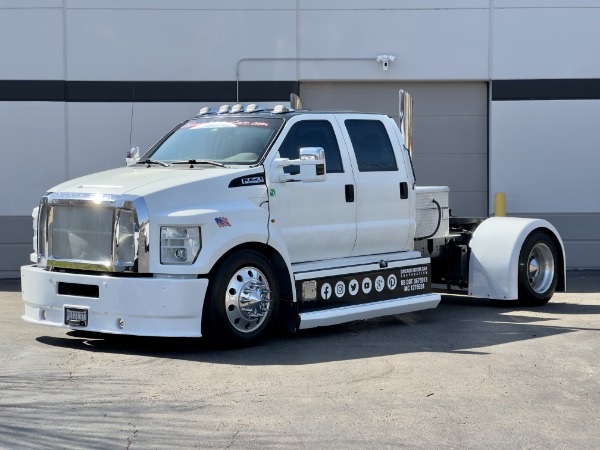 Used 2016 Ford F750 King Ranch Crew Cab Single Axle Hauler for sale Sold at Chicago Motor Cars in West Chicago IL 60185 1