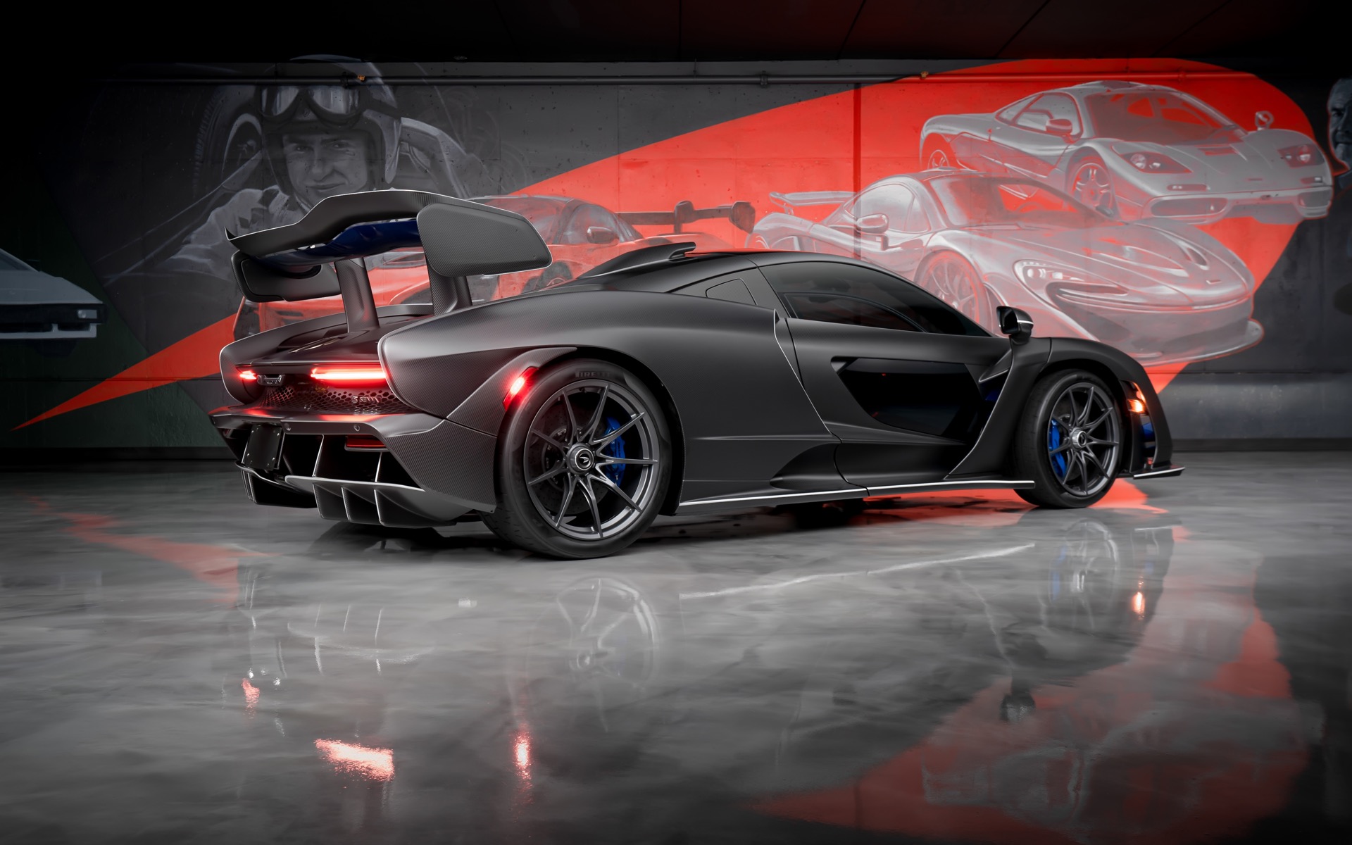 Used 2019 McLaren Senna ONLY 522 Miles! 1of2 Entire MSO Matte Carbon