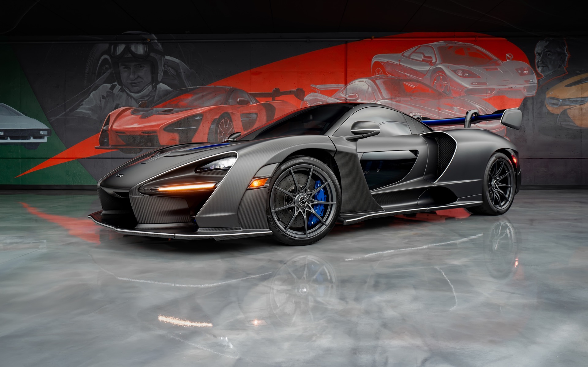 Used 2019 McLaren Senna ONLY 616Miles! 1of2 Entire MSO Matte Carbon