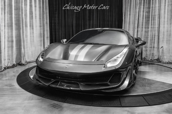 Used 2020 Ferrari 488 Pista Coupe ONLY 2,400 Miles! RARE Historical Paint! TONS of Carbon Fiber! LOADED for sale Sold at Chicago Motor Cars in West Chicago IL 60185 2