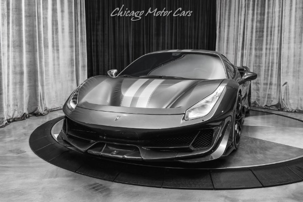 Used-2020-Ferrari-488-Pista-Coupe-ONLY-2400-Miles-RARE-Historical-Paint-TONS-of-Carbon-Fiber-LOADED