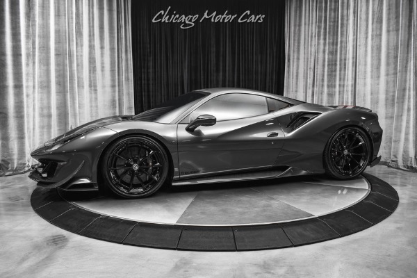 Used 2020 Ferrari 488 Pista Coupe ONLY 2,400 Miles! RARE Historical Paint! TONS of Carbon Fiber! LOADED for sale Sold at Chicago Motor Cars in West Chicago IL 60185 1