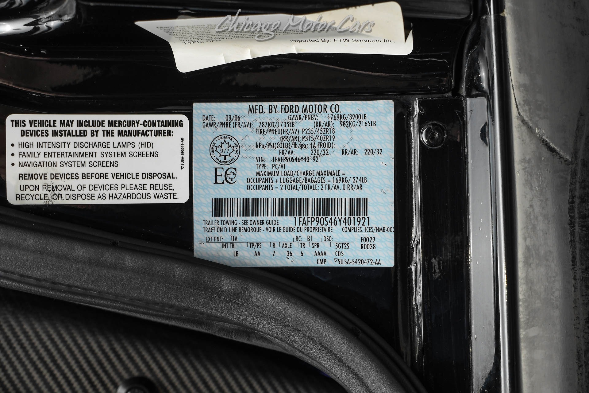 2006 FORD GT - Image 81