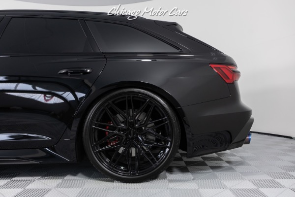 Used 2022 Audi RS6 Avant 4.0T quattro Stage 2 Tune Carbon Optic Exterior package! Vossen Wheels! for sale Sold at Chicago Motor Cars in West Chicago IL 60185 5