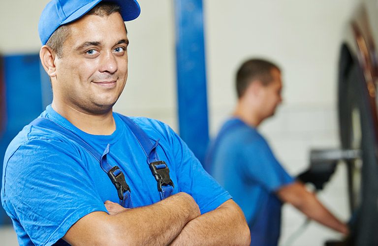 Service people at Chicago Motor Cars